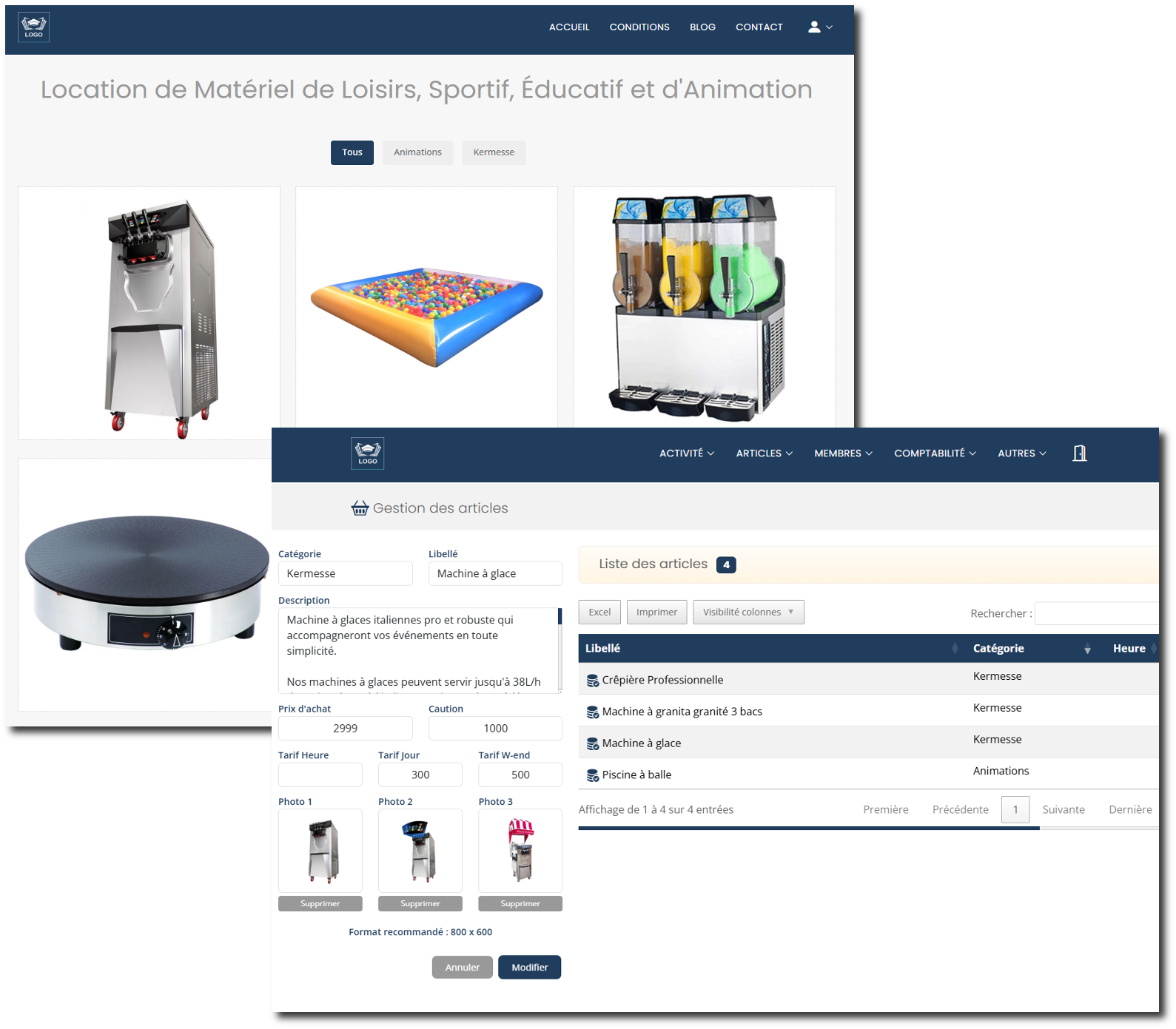 ERP Association humanitaire